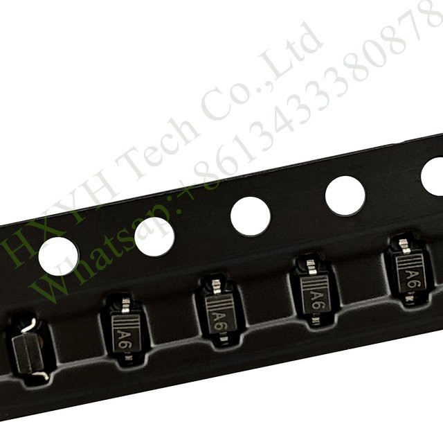 100 Stück Schaltdioden BAS316 SOD-323 250mA 100V Schwarz - Bild 1