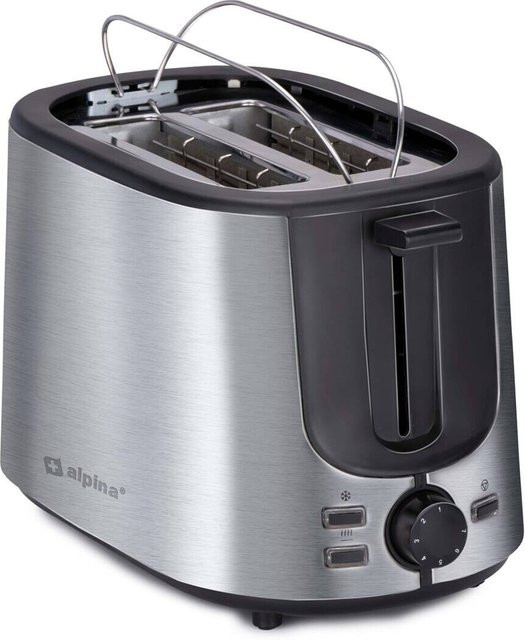 Alpina Toastautomat aus Edelstahl in Silber - Bild 1