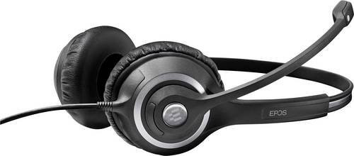 EPOS IMPACT SC 260 On-Ear Headset kabelgebunden Stereo Schwarz Silber - Bild 3