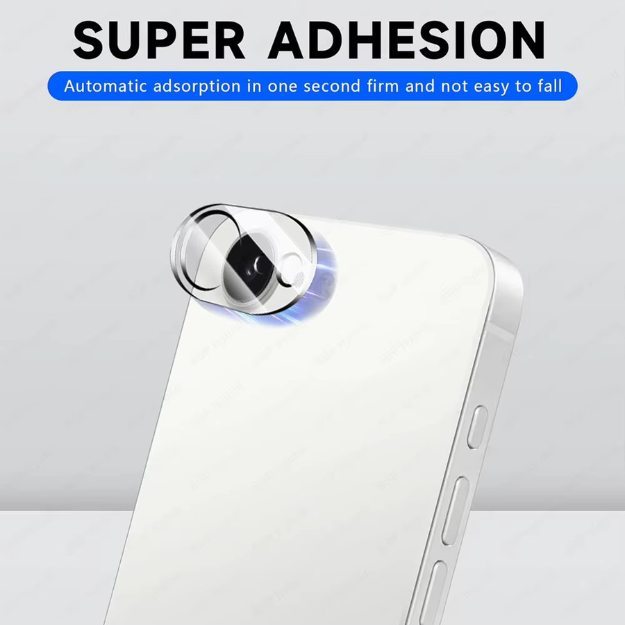 Transparentes 3D Vollbild Kamera-Glas für Apple iPhone 17e als Objektivschutzhülle - Bild 5