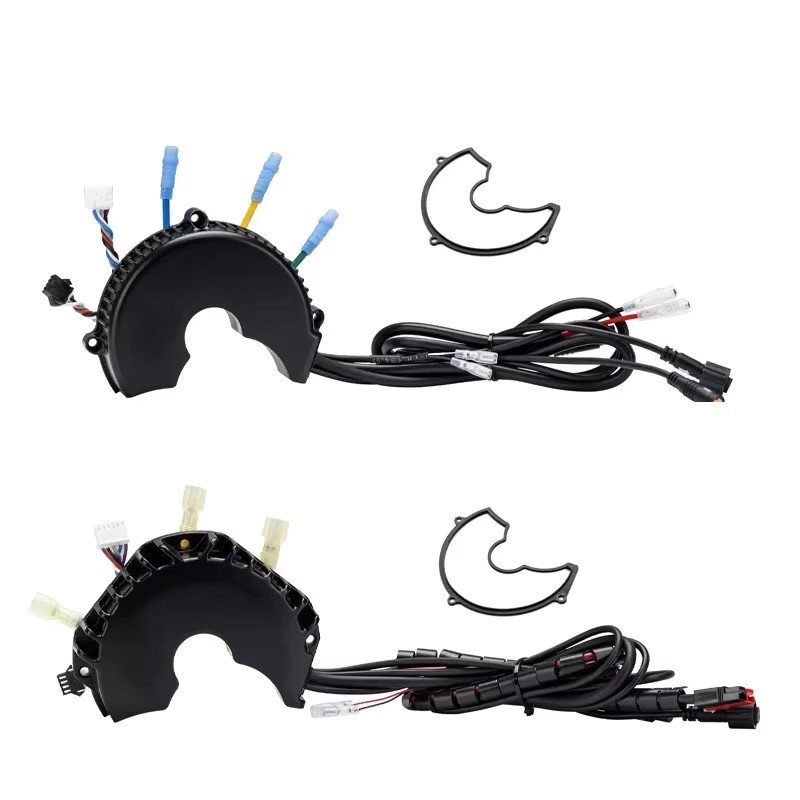 BAFANG Mid Drive Motor Controller für BBSHD BBS01B BBS02B in Schwarz mit Frontlicht- und Schaltersensoranschluss - Bild 4