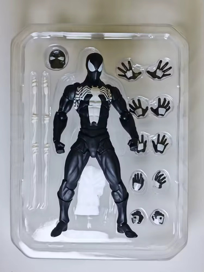 Bandai Marvel Spiderman Actionfigur, Schwarz, Rot, Einzelfigur - Bild 3
