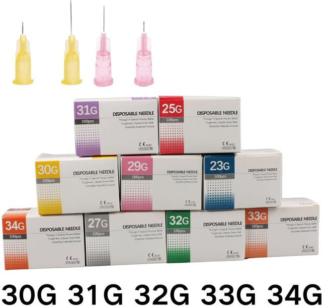 cjmio Micro Hypodermic Nadeln, 100 Stück, Unisex - Bild 1