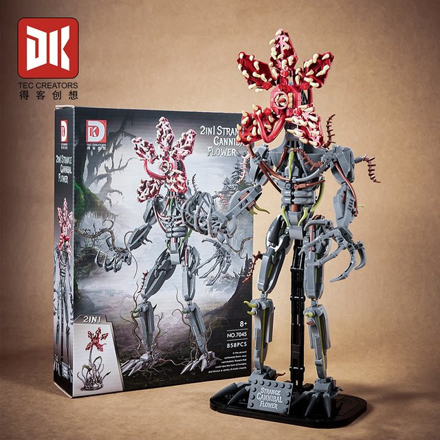 Hot Toys Demogorchidee Orchidee Monster, Bausteine Set, ab 8 Jahren - Bild 1