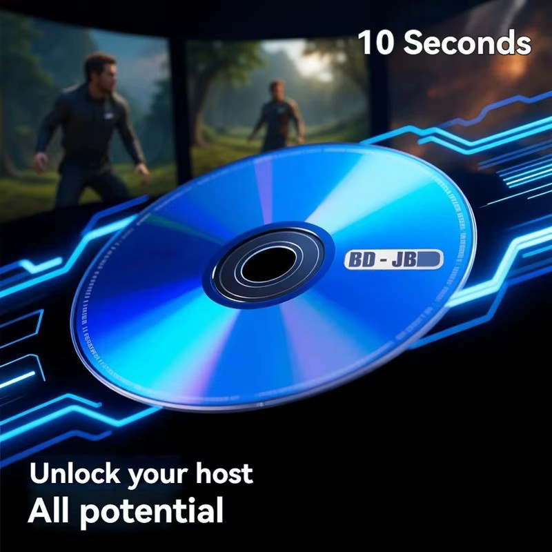 Goldhen Jailbreak Disc für PS4 Firmware 13.0 bis 13.52 mit 1-Click Boot für Backup Games und Homebrew - Bild 2