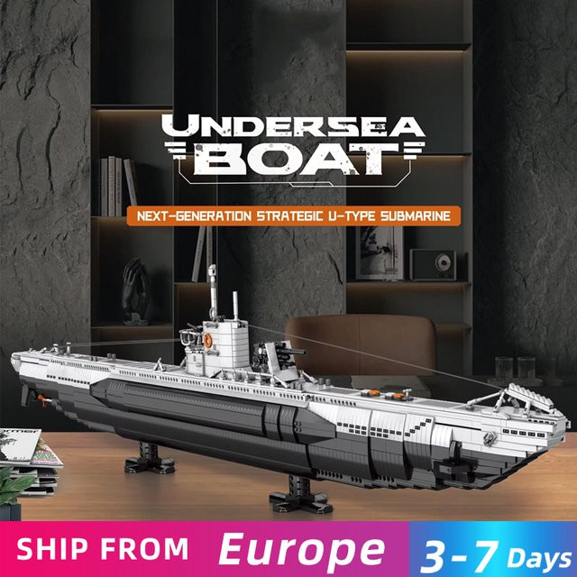 AMAZINGBLOKS U-Boot, Bausatz, 3624 Teile, ab 14 Jahren - Bild 1