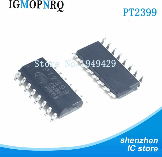 10 Stück CD2399 PT2399 SMD SOP Audio Digital Reverb Verarbeitung IC Integrierte Schaltung Chip in Schwarz - Bild 1