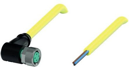 Pepperl+Fuchs 456517 Sensor-Aktor-Steckverbinder konfektioniert gelb 3-polig 2 m - Bild 1
