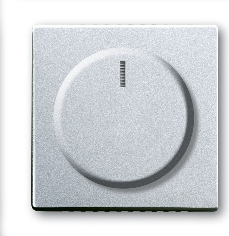 Busch-Jaeger Zentralscheibe alusil für Drehdimmer 6540-83-102 - Bild 2