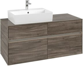 V&B Waschtischunterschrank Collaro mit LED-Beleuchtung, B/H/T: 120 x 54,8 x 50 cm - Bild 1