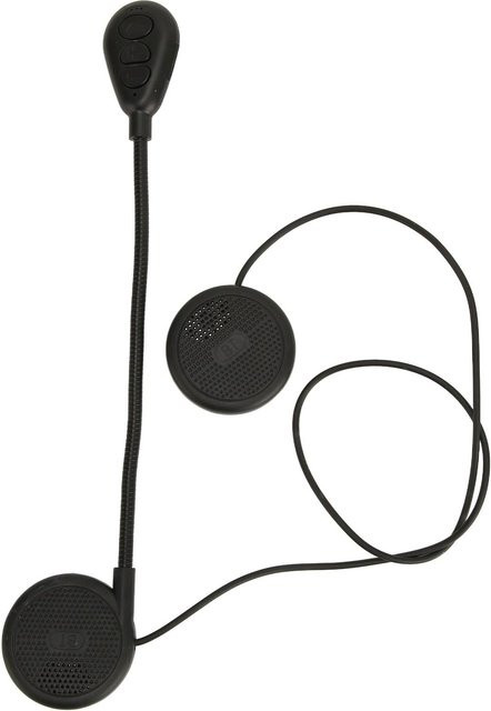 DIYelecs M5H Bluetooth Helm-Headset mit Geräuschunterdrückung für Motorradhelme in Schwarz - Bild 1