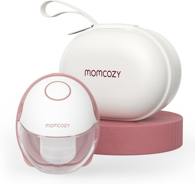 Momcozy M6 Mobile Milchpumpe in Maroon - Bild 1