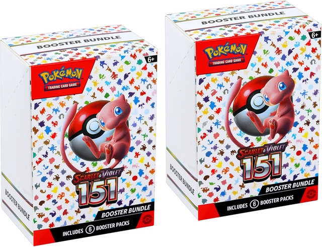 Pokémon Scarlet Violet 151 Mega Phantasmal Flames Booster Bundle, Sammelkarten, Englisch, ab 6 Jahren - Bild 1