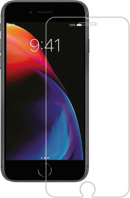 Vivanco 2D Displayschutzglas für iPhone SE (2. Gen) in Transparent - Bild 1