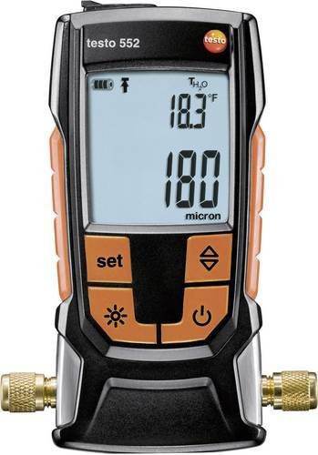 Testo Druck-Messgerät 552 in Schwarz mit Messbereich 0 - 26,66 mbar - Bild 1