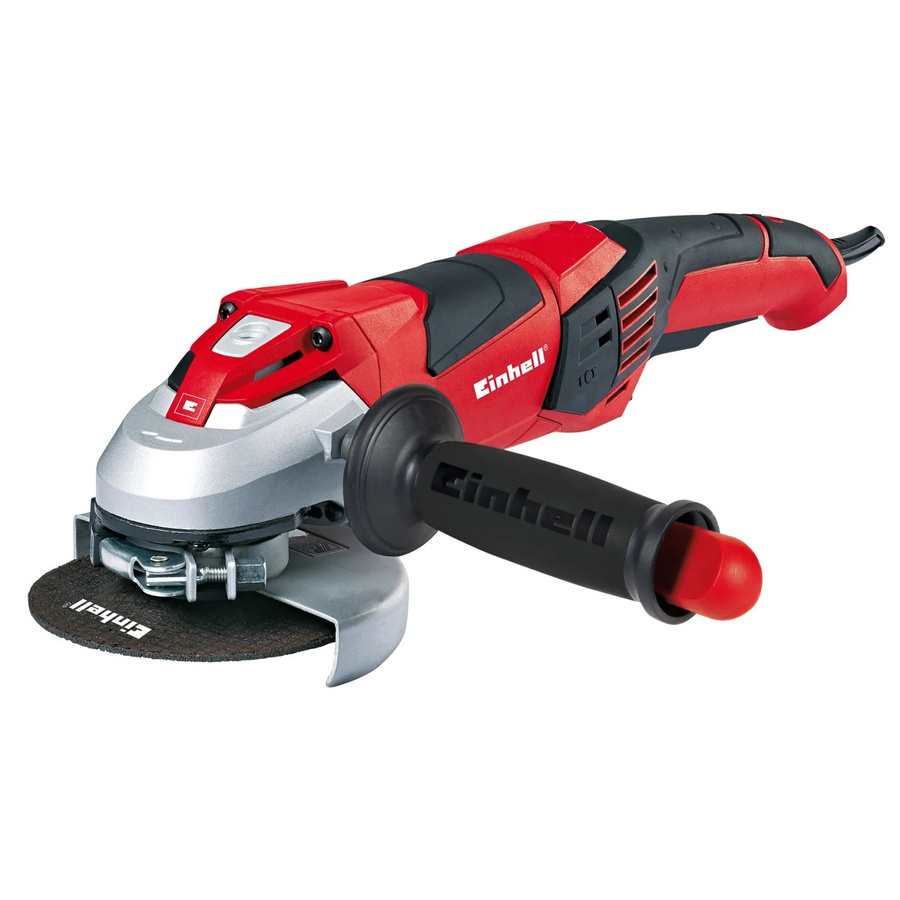 Einhell Winkelschleifer TE-AG 125 CE in Rot mit 1100 W und 125 mm Scheibendurchmesser - Bild 2