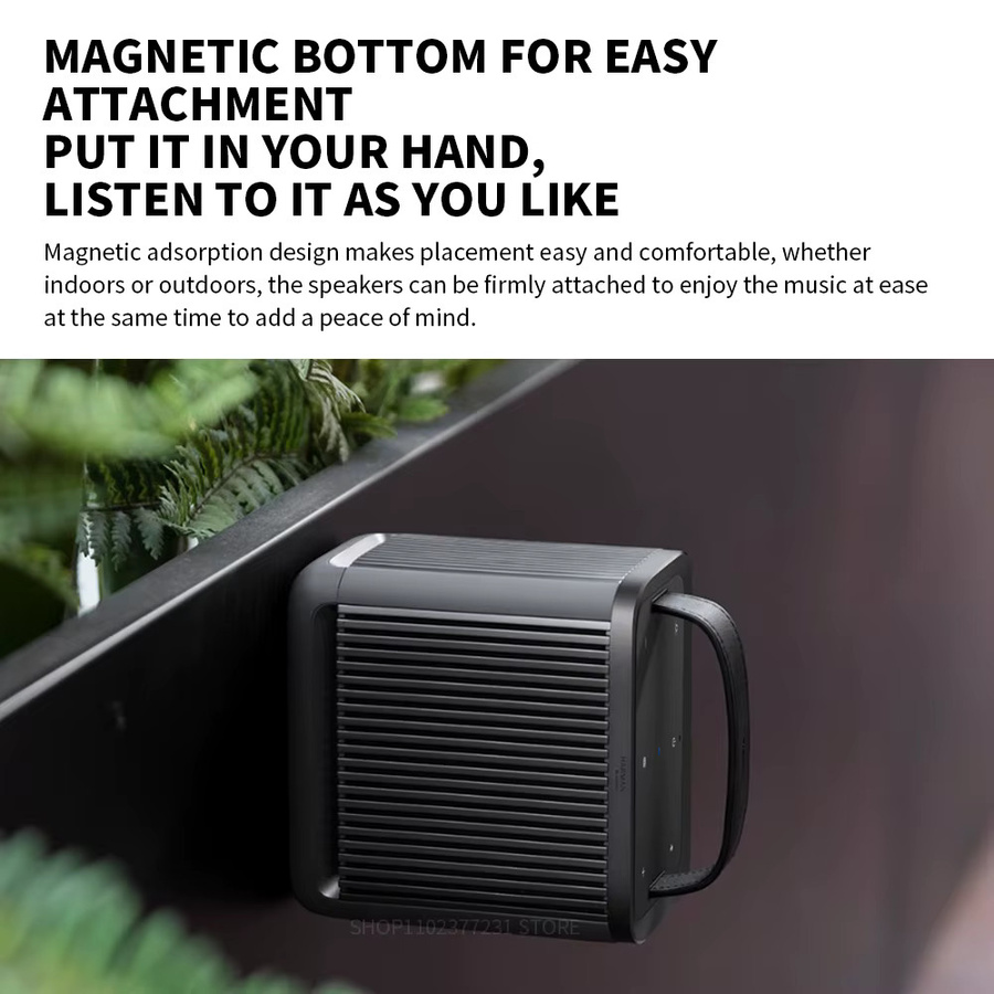 Xiaomi Outdoor-Bluetooth-Lautsprecher Camp 40 W mit HARMAN AudioEFX, IP66 wassergeschützt, Schwarz - Bild 4