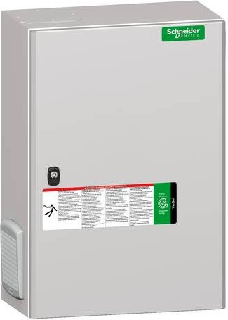 Schneider Electric VarSet Fix VLVFW0N03504AA Kleinverteiler mit Einspeisung und Leistungsschalter oben, 32 kVAr, 400V 50Hz, Grau - Bild 1