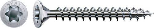 Spax Senkkopfschraube mit Torx-Antrieb aus Stahl, Farbe: Silber, Durchmesser: 3,5 mm, Länge: 35 mm, 1000 Stück - Bild 1