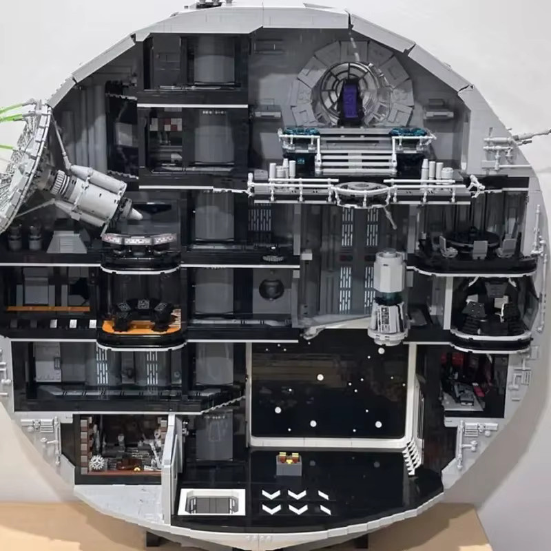 YMOLGA Planeten-Konstruktions-Film-Baustein-Set, Architekturmodell, 9023 Teile, ab 14 Jahren - Bild 5