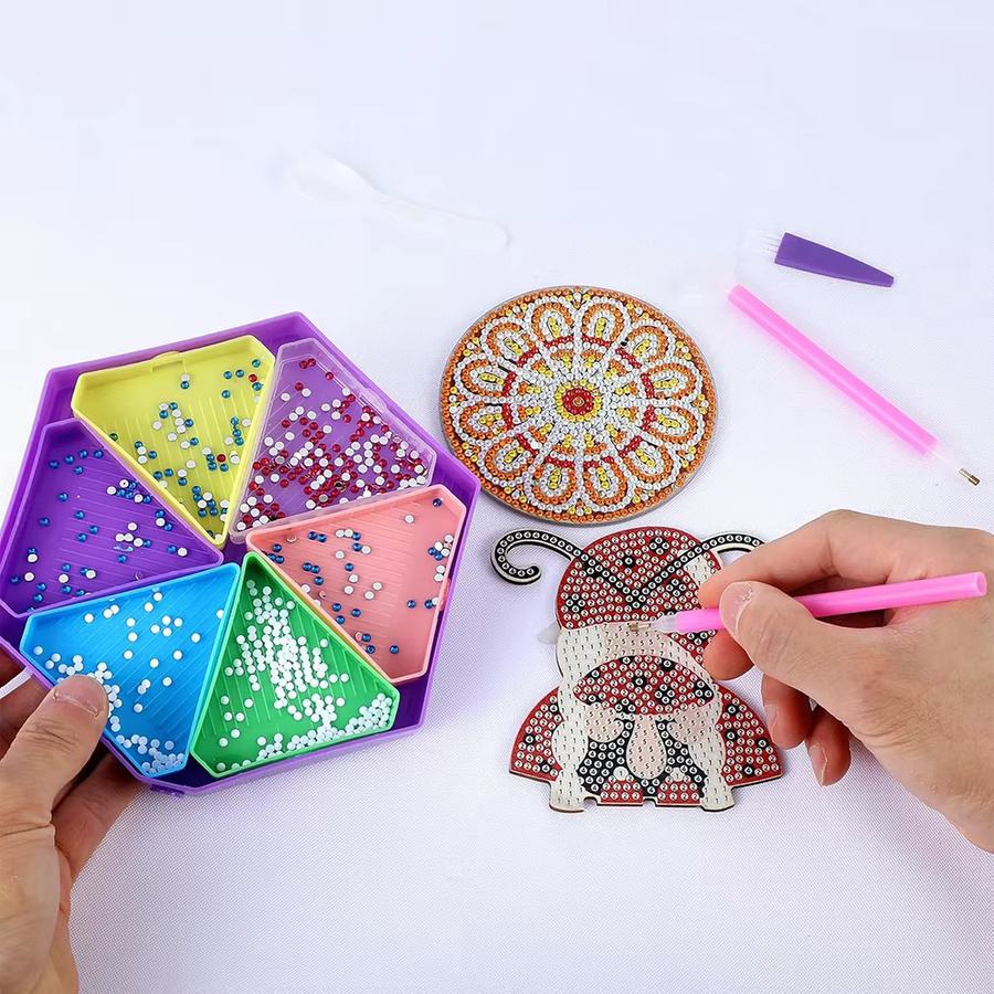 DIY-Diamantmalerei-Set, Bunt / Mehrfarbig, Set / Bundle - Bild 3