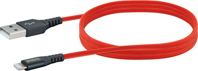 Apple Lightning Sync und Ladekabel in Feuerrot, 1,2 m - Bild 1