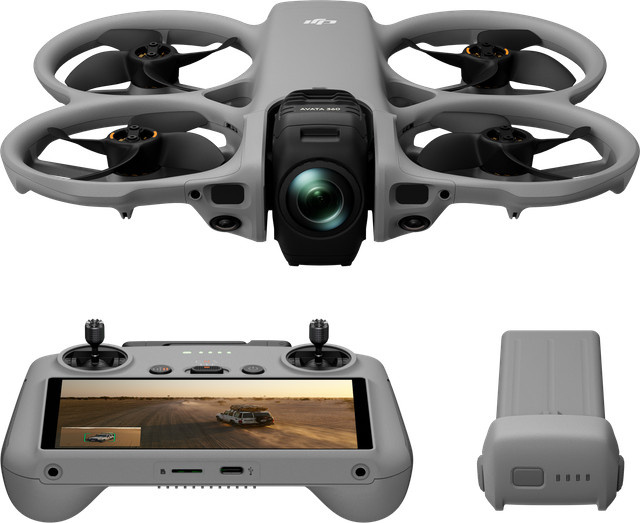 DJI Avata 360 Drohne mit Kamera und DJI RC 2 Fernsteuerung in Grau - Bild 3
