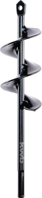 kwb Erdbohrer aus Stahl in Schwarz, Durchmesser: 5 cm, Länge: 22 cm - Bild 1