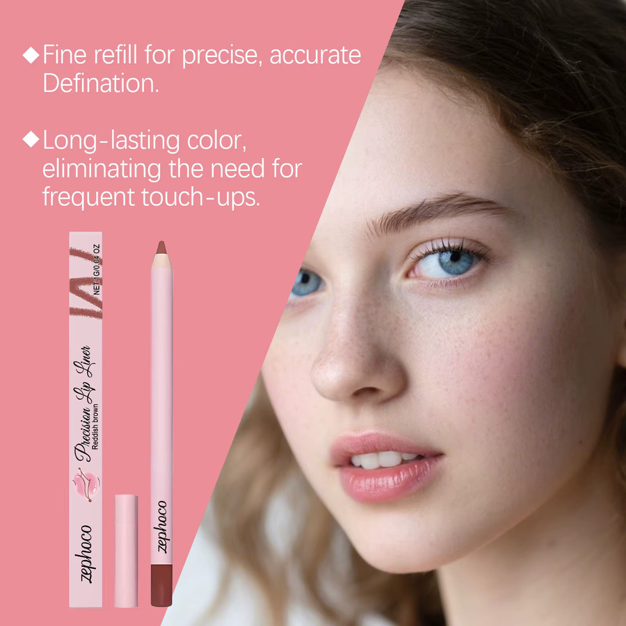 zephoco Lipliner, Rötlich-Braun, Matt - Bild 2