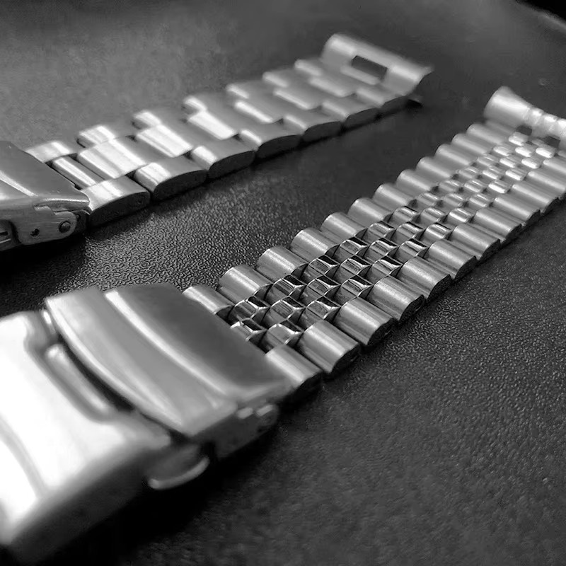 HQstrap Uhrenarmband Jubilee Oyster, Edelstahl, Silber, Unisex - Bild 2