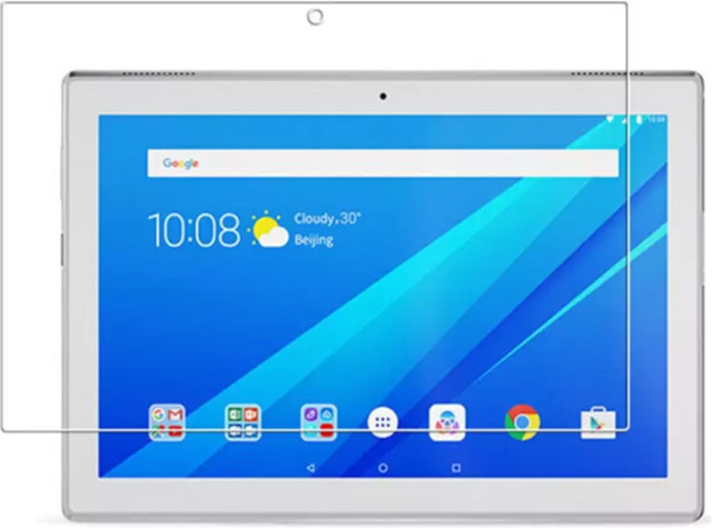 Displayschutzfolie aus gehärtetem Glas für Lenovo Tab M10 HD 2. Generation TB-X306 X505F X605F X605FC X605LC und M10 Plus X606F Tablet, transparent - Bild 1