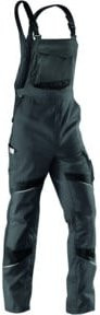 Kübler Latzhose ACTIVIQ PSA 2 in Anthrazit/Schwarz mit Reflexstreifen und Kniepolstertaschen - Bild 1