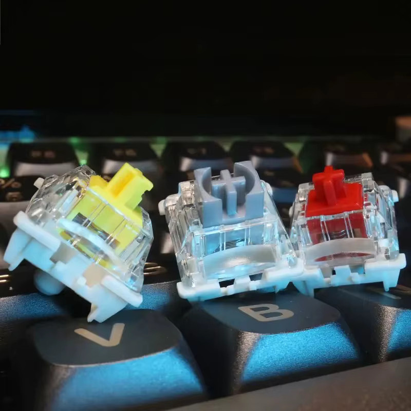 Gateron Pro 3.0 V3 mechanische Tastaturschalter 3pin RGB Linear und Tactile in verschiedenen Farben vorgeschmiert - Bild 3