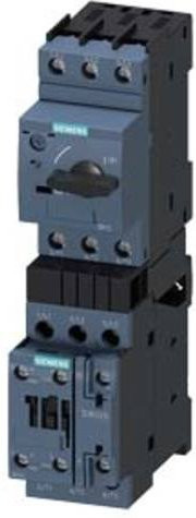 Siemens Verbraucherabzweig 3RA2120-1JA24-0AP0 in Grau mit 8,5A Nennstrom für Motorleistungen von 0,4kW bei 400V und 690V - Bild 1