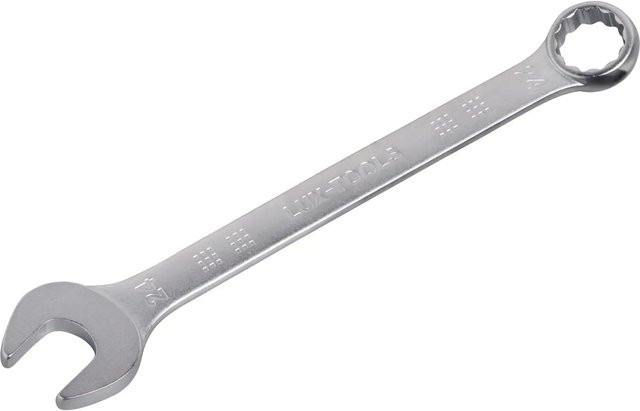 LUX-TOOLS Gabelringschlüssel 24 mm aus Chrom-Vanadium in Silber - Bild 1