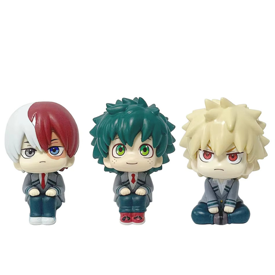 Bandai Chibi Academy Izuku Midoriya / Katsuki Bakugo / Shoto Todoroki, PVC-Figuren, Einzelfigur - Bild 6
