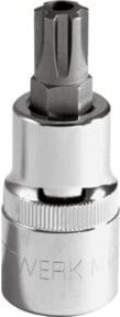 Kraftwerk 1/2" Loch-RIBE-Bit-Stecknuss M11 aus Chrome Vanadium in Silber - Bild 1