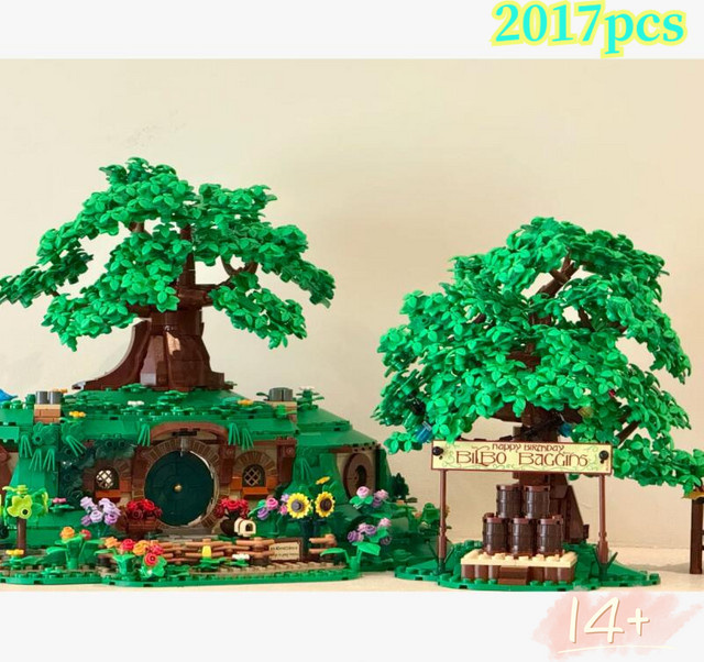Der Herr der Ringe Das Shire Modulares Schloss-Modell, Bausteine, 2017 Teile - Bild 1