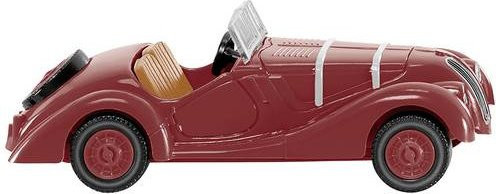 Wiking Modellauto BMW 328 in Weinrot, Maßstab H0 - Bild 1