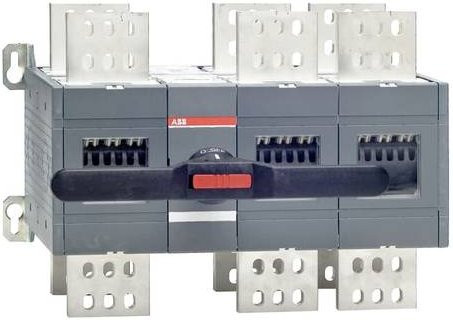 ABB OT2500E12CP Lastumschalter 2500A 1000V in Schwarz und Grau - Bild 1