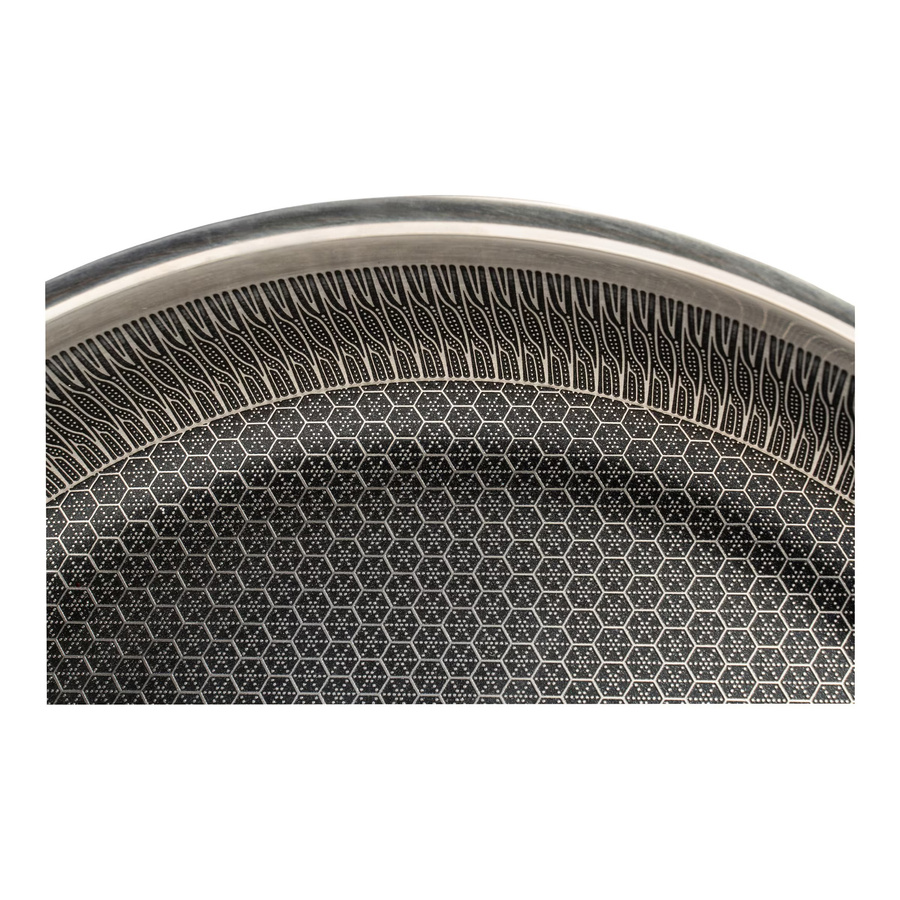 Genialo Edelstahl-Pfanne Premium Polygon in Silber - Bild 2