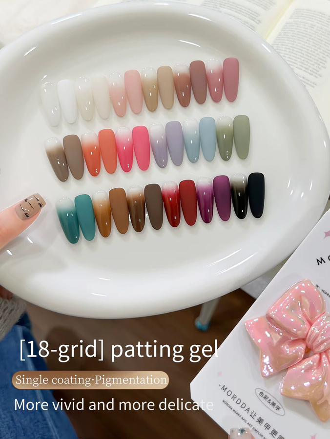 MORDDA Nagellack, 18 Farben, Matt, Damen - Bild 4