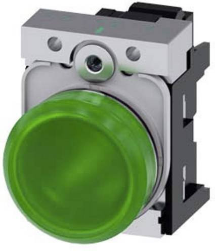Siemens Leuchtmelder 3SU1156-6AA40-3AA0 in Grün aus Metall - Bild 1