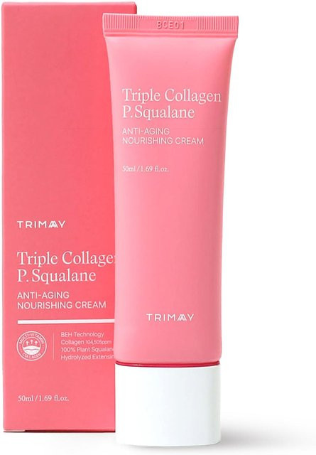Trimay Triple Collagen P.Squalane Anti-Aging-Gesichtscreme, Reife Haut - Bild 1