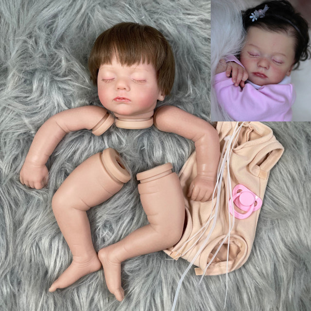 MRB Alessia Wiedergeborene Puppe Kit, 20 Zoll, Kunststoff, Mehrfarbig - Bild 1