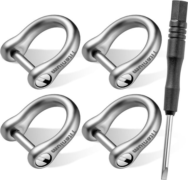 FEGVE Schlüsselanhänger Titan, 9 mm, Unisex - Bild 1
