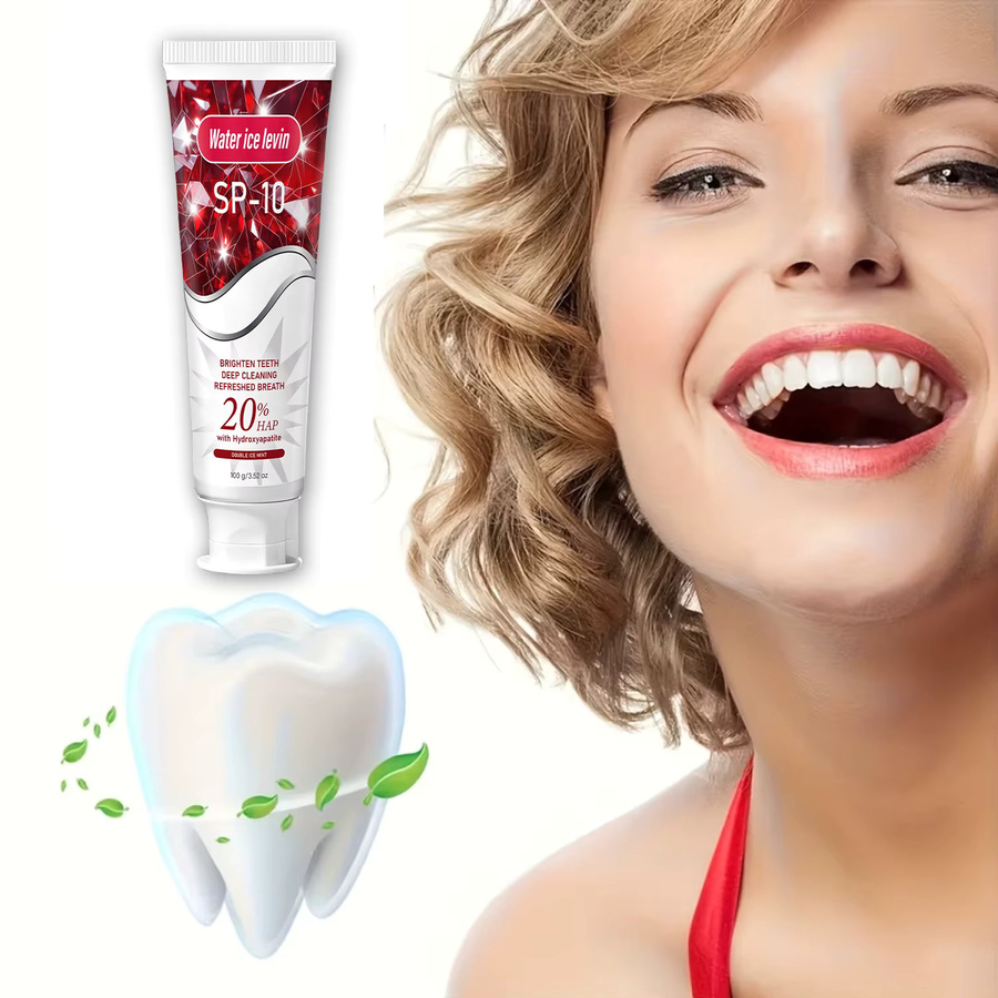 Water Ice Levin Zahnpasta mit Hydroxyapatit, Vitamin C & Ceramid, 100g - Bild 5