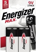 Energizer Batterie Max 9V Block 2er Pack - Bild 1