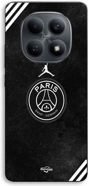 Maniacase Schutzhülle für Xiaomi Redmi Note 15 5G mit Jordan Logo in Schwarz - Bild 1