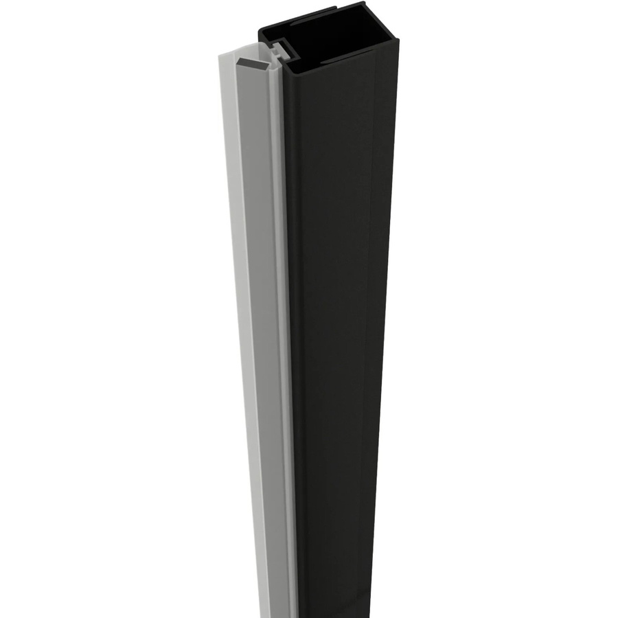 Sanotechnik Nischen-Magnetprofil Serie Elite in Schwarz, Höhe: 195,0 cm - Bild 2